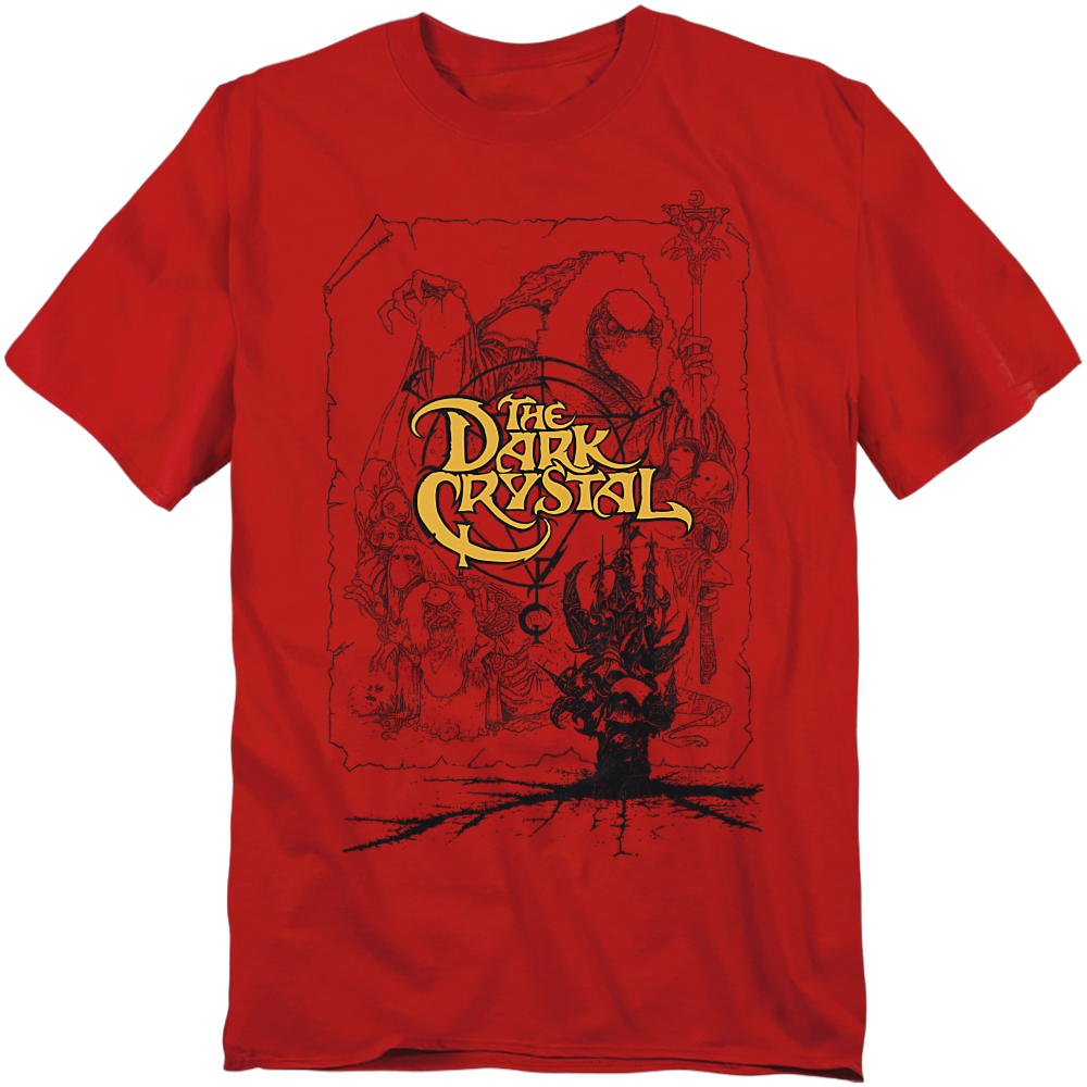 Red Dark Crystal T-Shirt product image 1