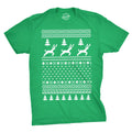 Reindeer Ugly Christmas Sweater Men's T Shirt product image 1