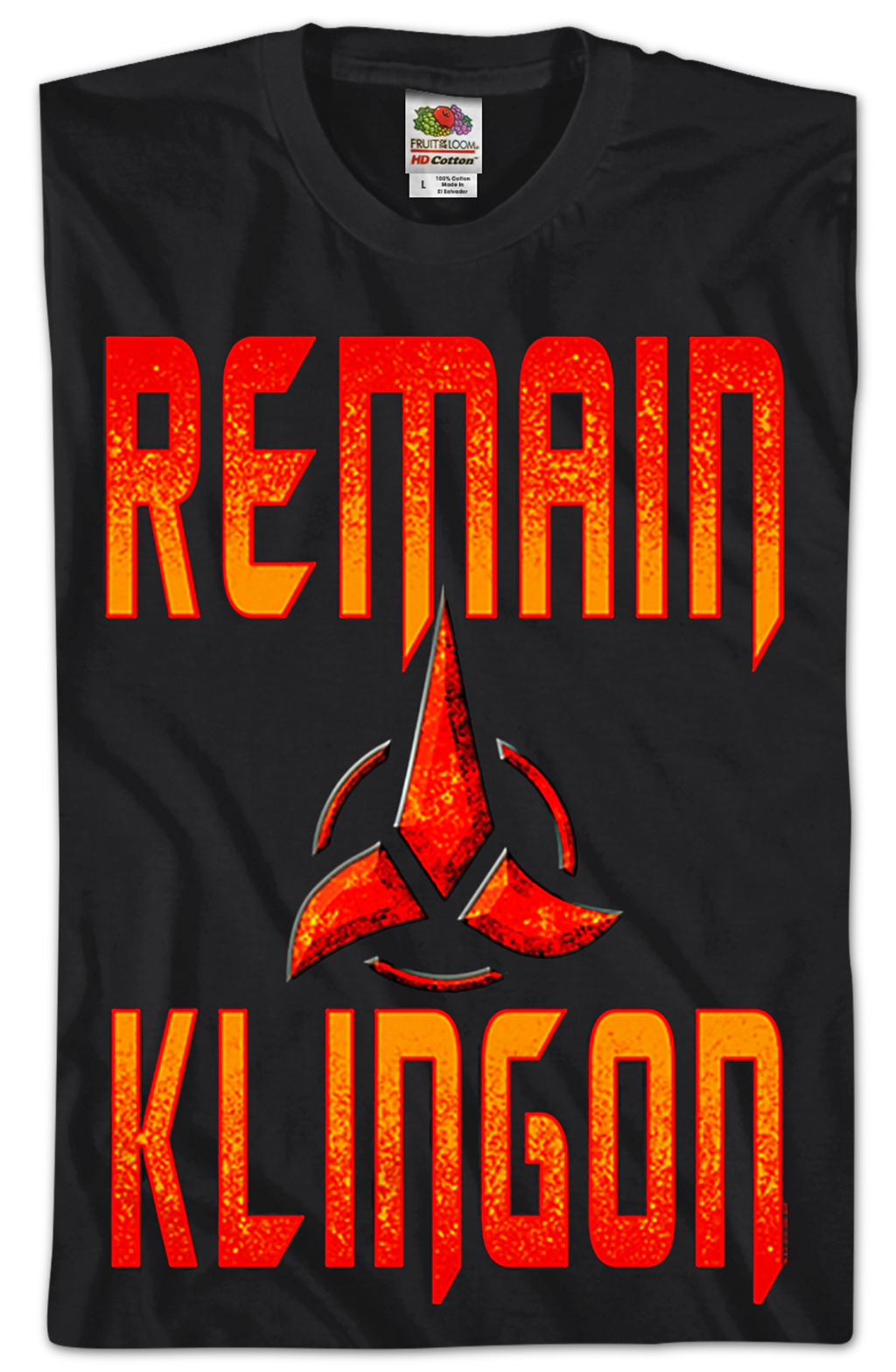 Remain Klingon Star Trek T-Shirt product image 2