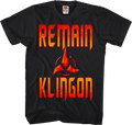 Remain Klingon Star Trek T-Shirt product image 1