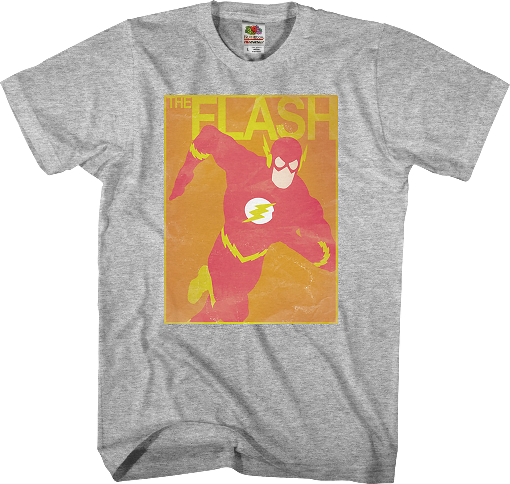 Retro Flash DC Comics T-Shirt product image 1