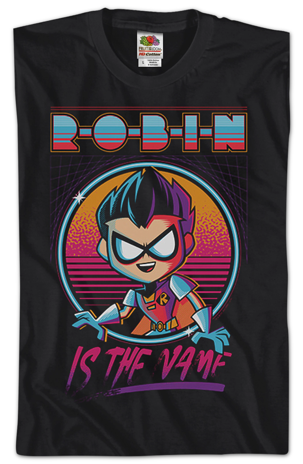 Robin Is The Name Teen Titans Go T-Shirt product image 2
