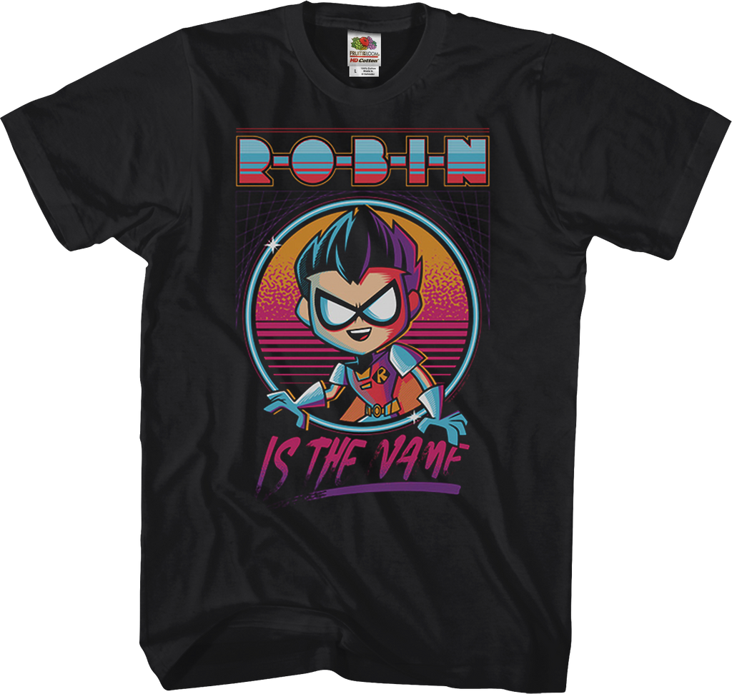 Robin Is The Name Teen Titans Go T-Shirt product image 1