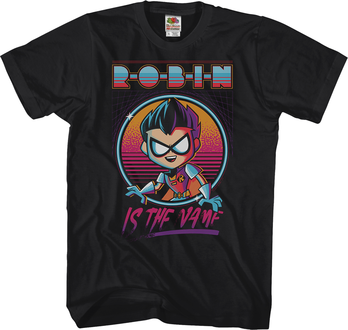 Robin Is The Name Teen Titans Go T-Shirt product image 1