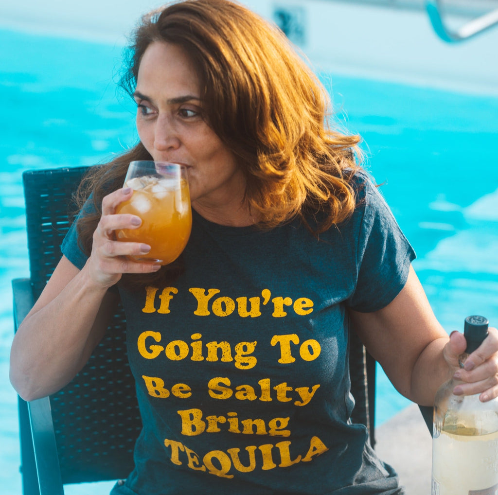 If You're Going To Be Salty Bring Tequila Women's T Shirt product image 4