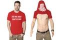 Ask Me About Santa Claus Flip Men's T Shirt product image 1