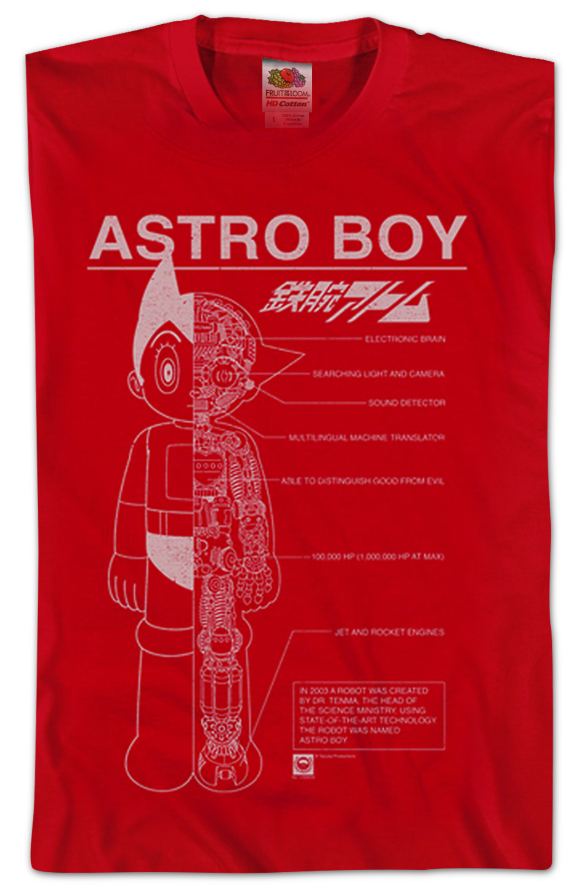 Schematic Astro Boy T-Shirt product image 2