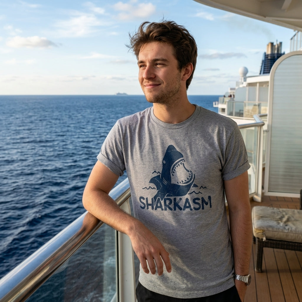 Sharkasm Men's T Shirt product image 2