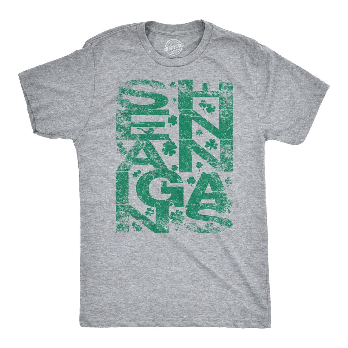 Shenanigans Covered In Clovers Men's T Shirt product image 1
