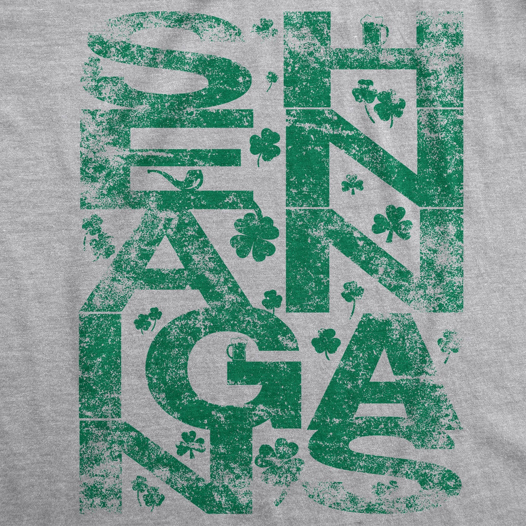 Shenanigans Covered In Clovers Men's T Shirt product image 3