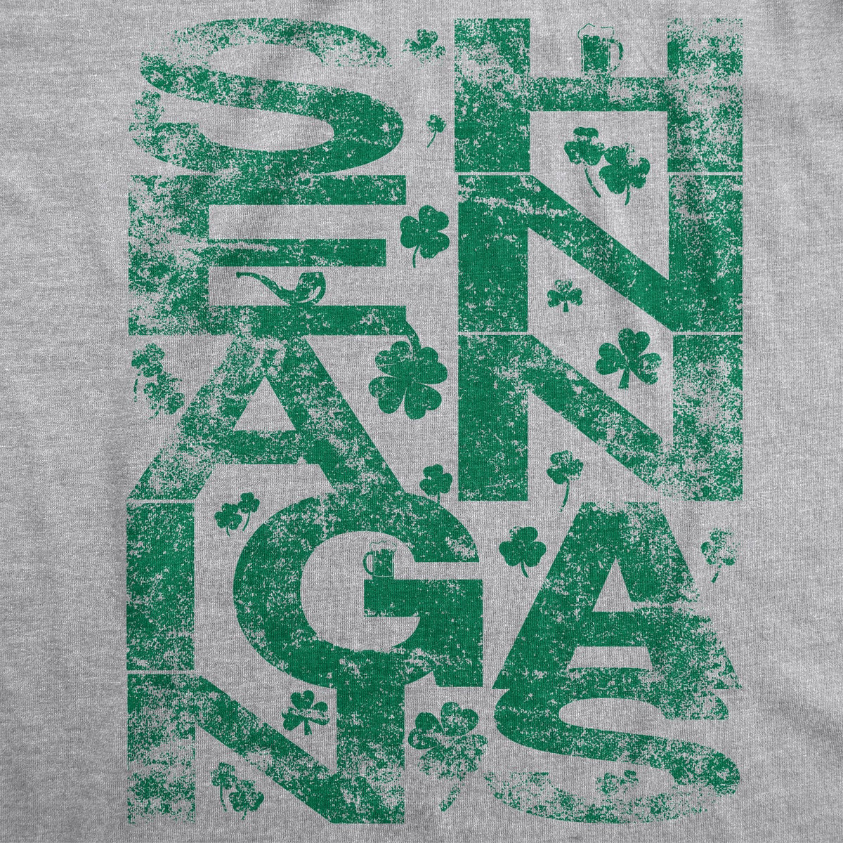 Shenanigans Covered In Clovers Men's T Shirt product image 3