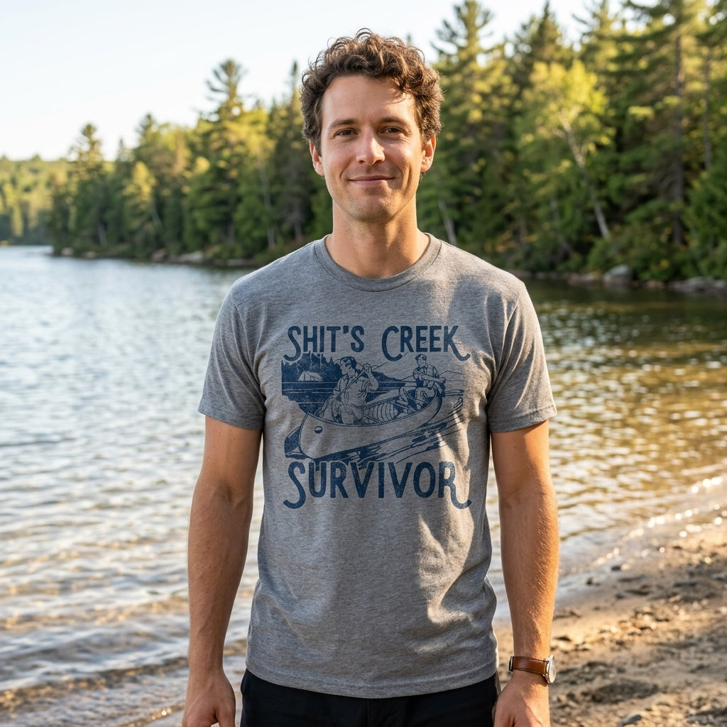 Shit's Creek Survivor Men's T Shirt product image 2