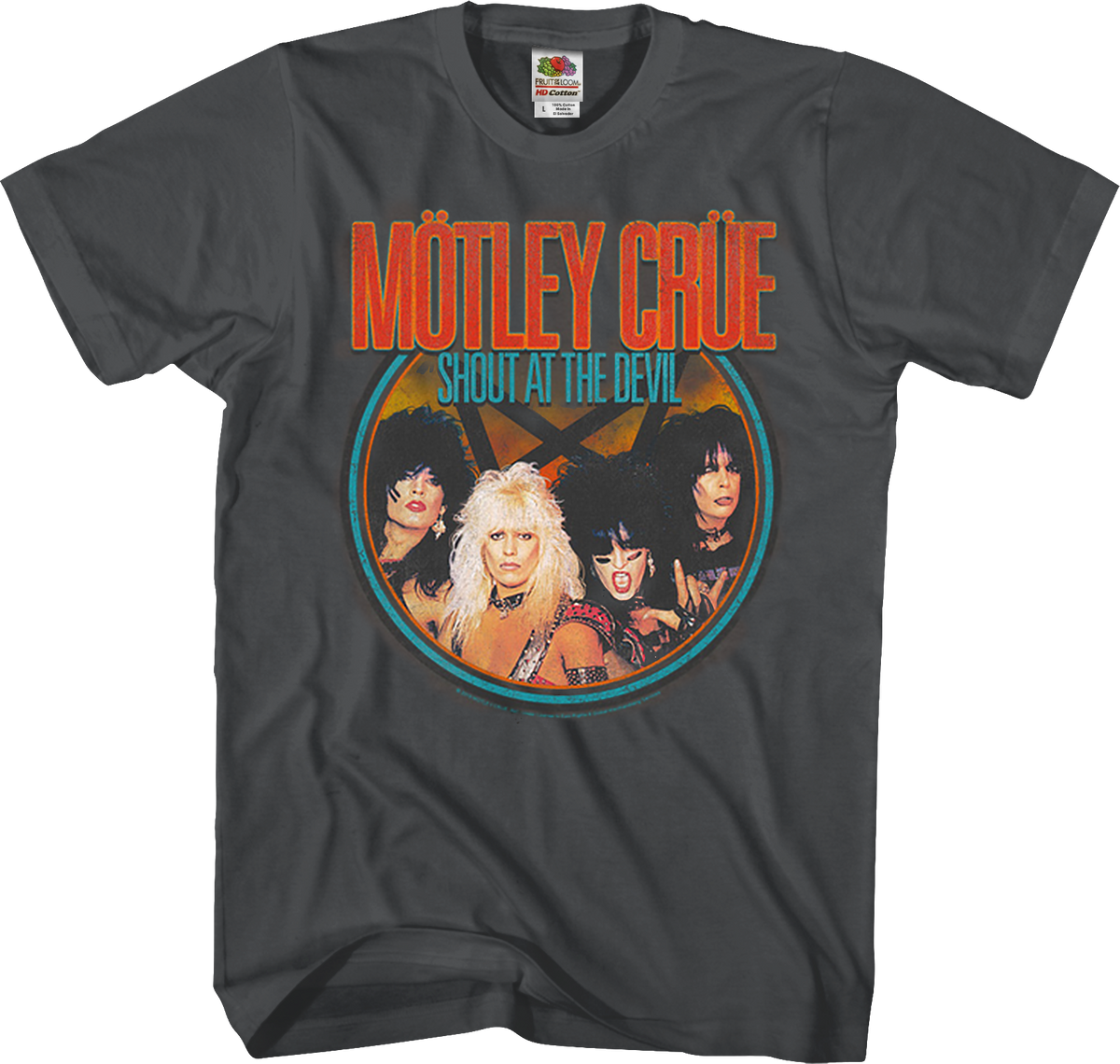 Shout At The Devil Group Photo Motley Crue T-Shirt product image 1