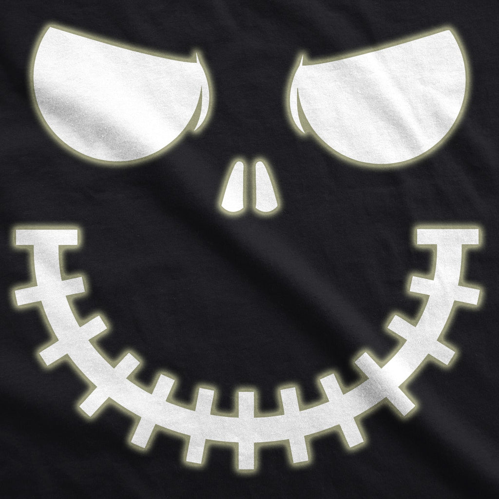 Skeleton Zipper Pumpkin Face Men's T Shirt product image 3