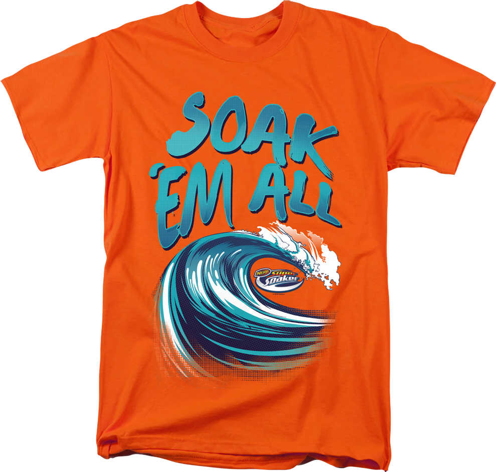 Soak 'Em All Super Soaker T-Shirt product image 1