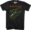 Space Battle Robotech T-Shirt product image 1