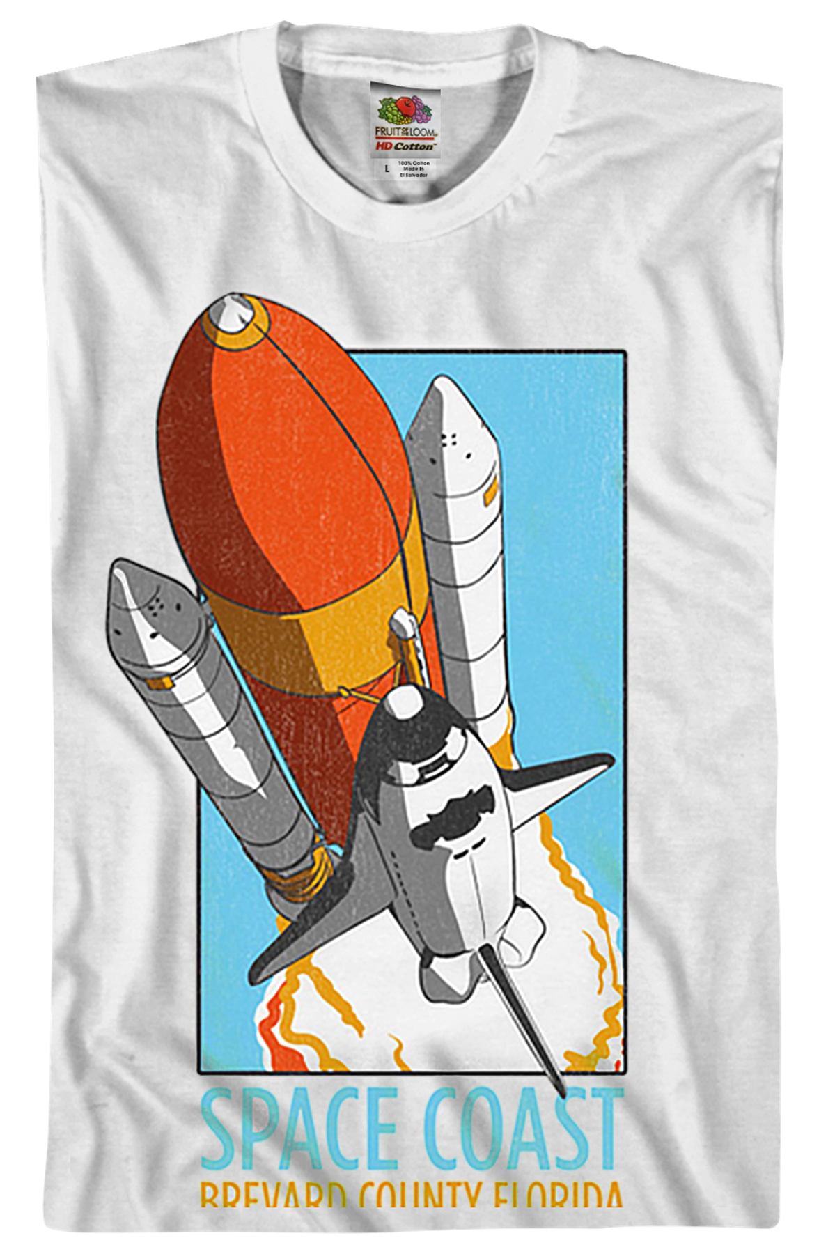 Space Coast NASA T-Shirt product image 2