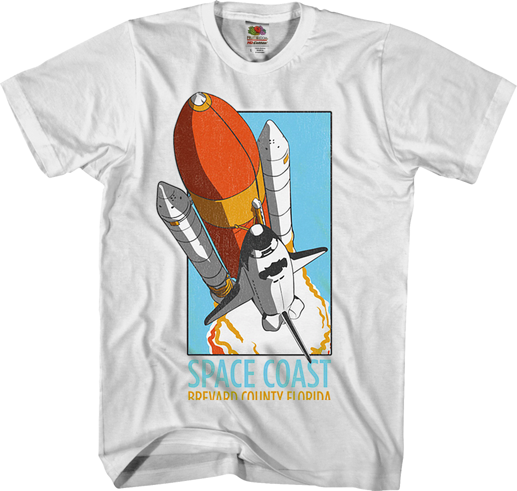 Space Coast NASA T-Shirt product image 1