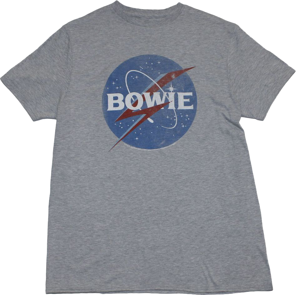 Space Logo David Bowie T-Shirt product image 1