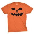 Spikey Teeth Pumpkin Face Men's T Shirt product image 1