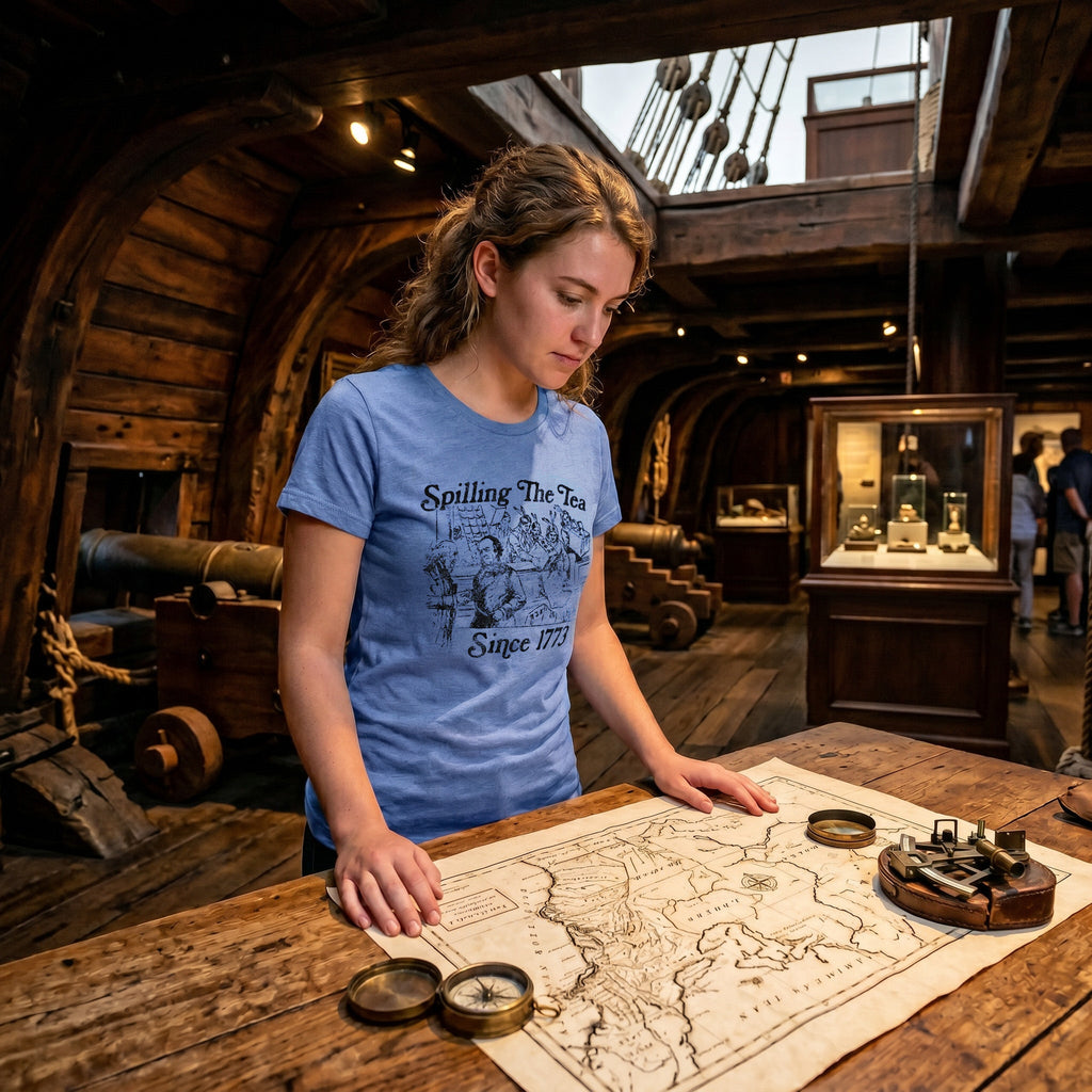 Spilling The Tea Since 1773 Women's T Shirt product image 4