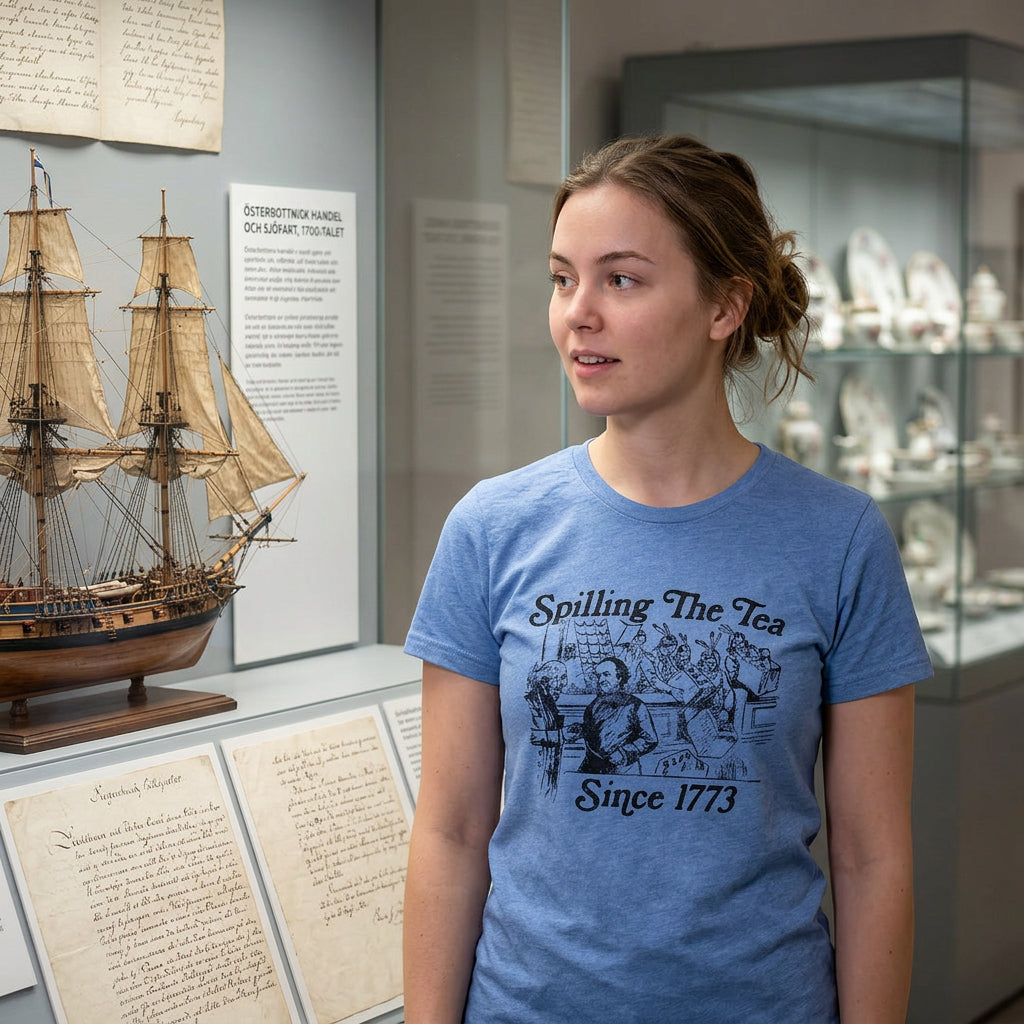 Spilling The Tea Since 1773 Women's T Shirt product image 2