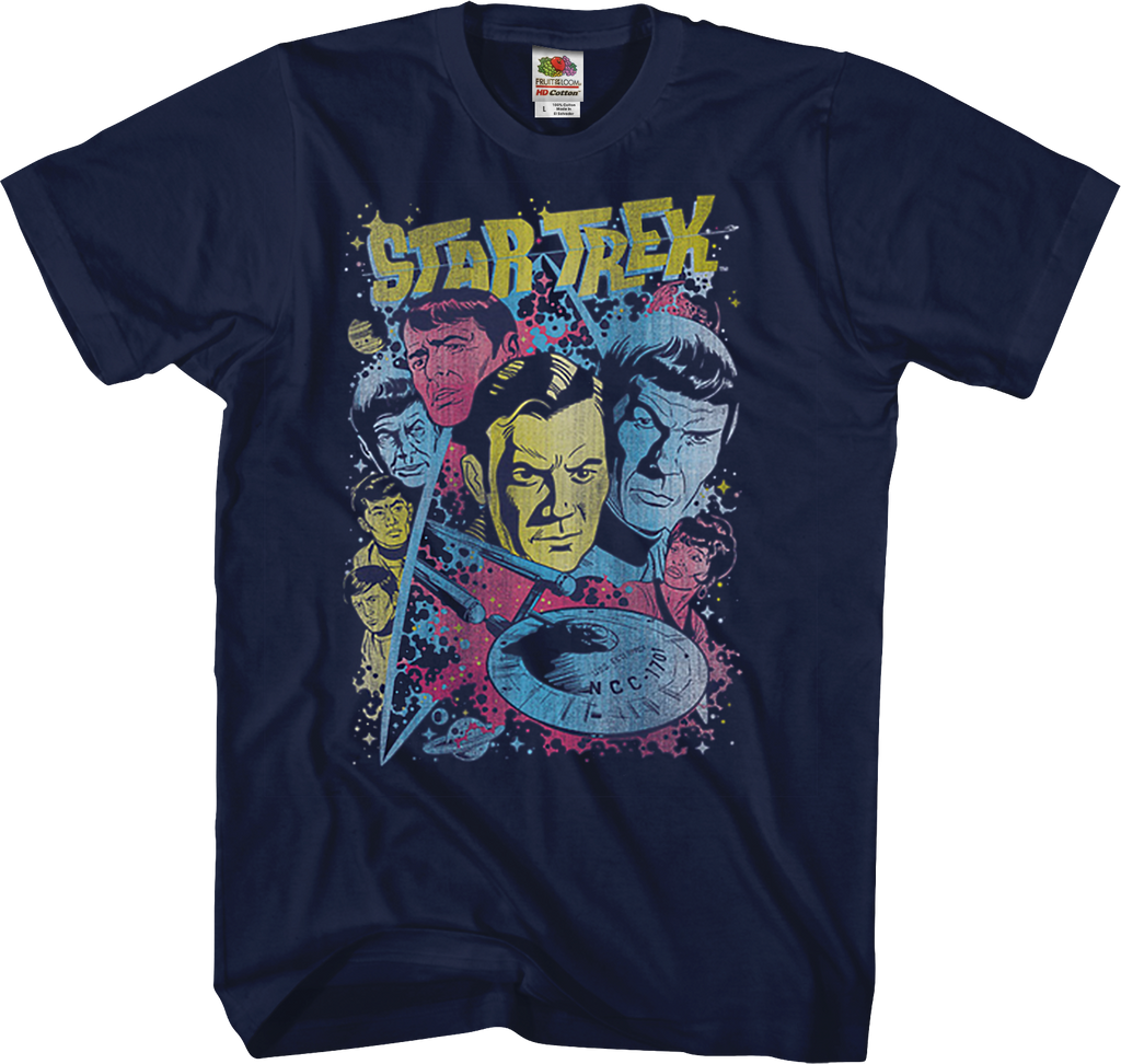Splash Art Star Trek T-Shirt product image 1