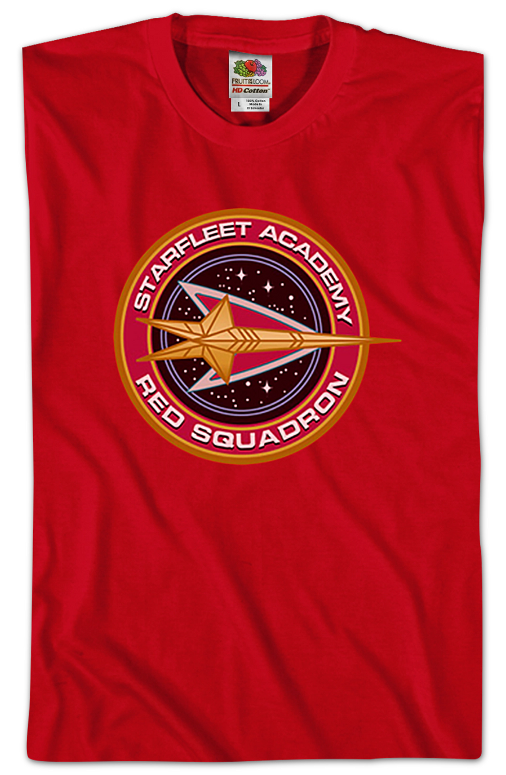 Starfleet Academy Red Squadron Star Trek T-Shirt product image 2