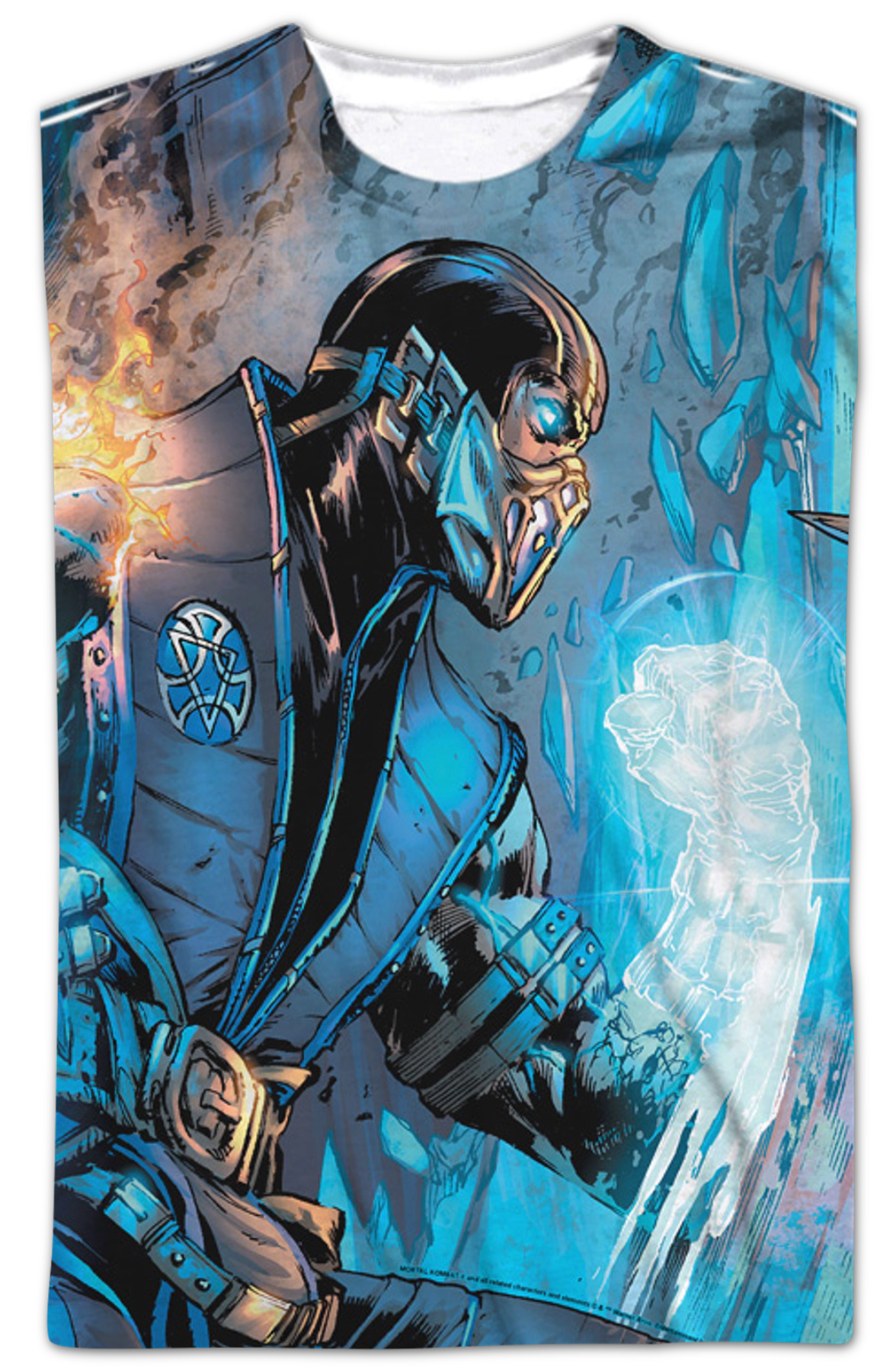 Sub-Zero and Scorpion Mortal Kombat T-Shirt product image 2