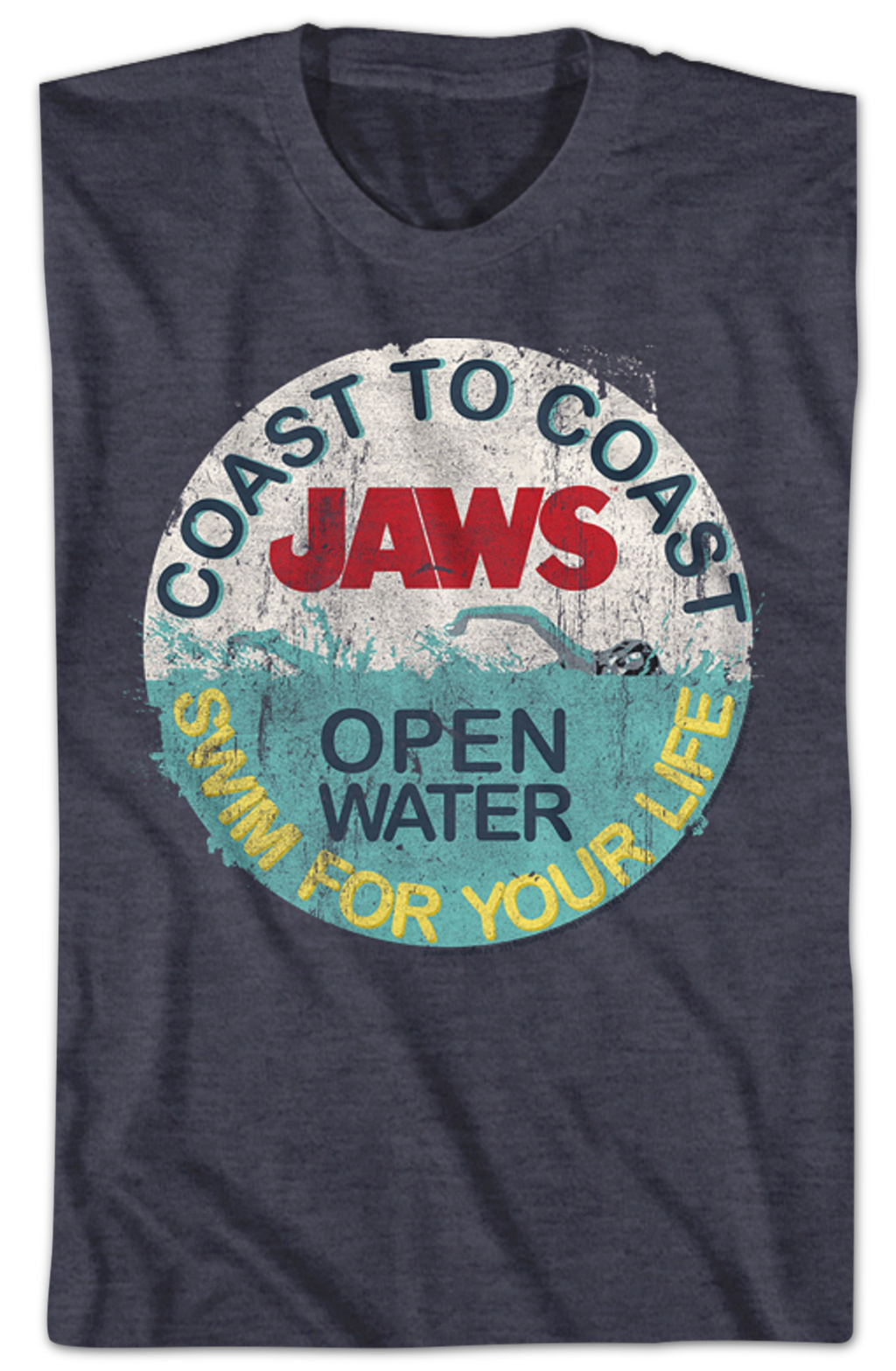 Swim For Your Life Jaws T-Shirt product image 2