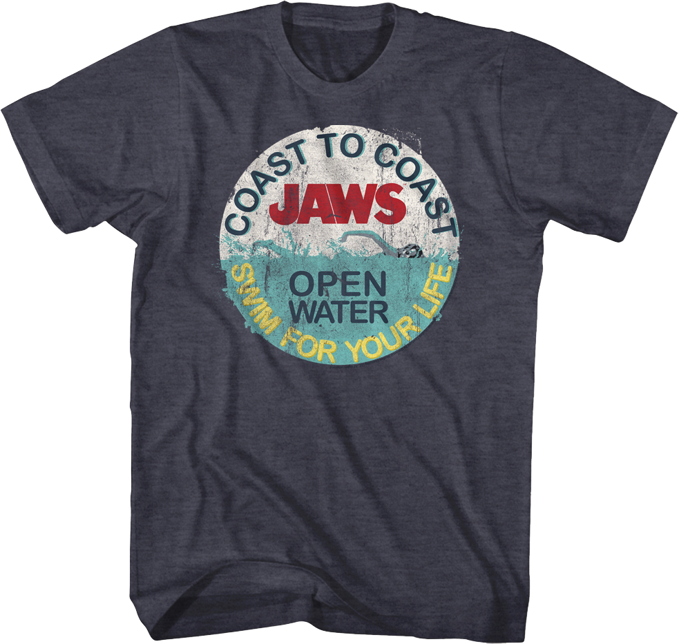 Swim For Your Life Jaws T-Shirt product image 1