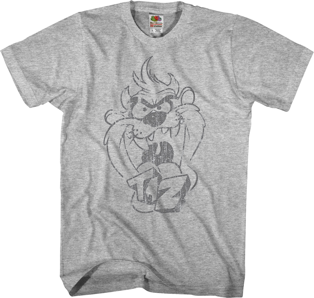 Taz Sketch Looney Tunes T-Shirt product image 1