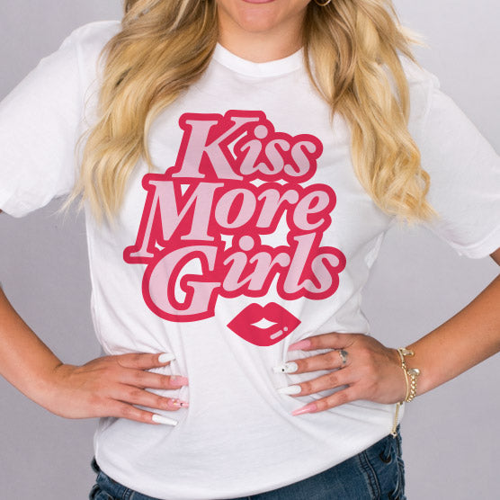 Kiss More Girls Shirt product image 1
