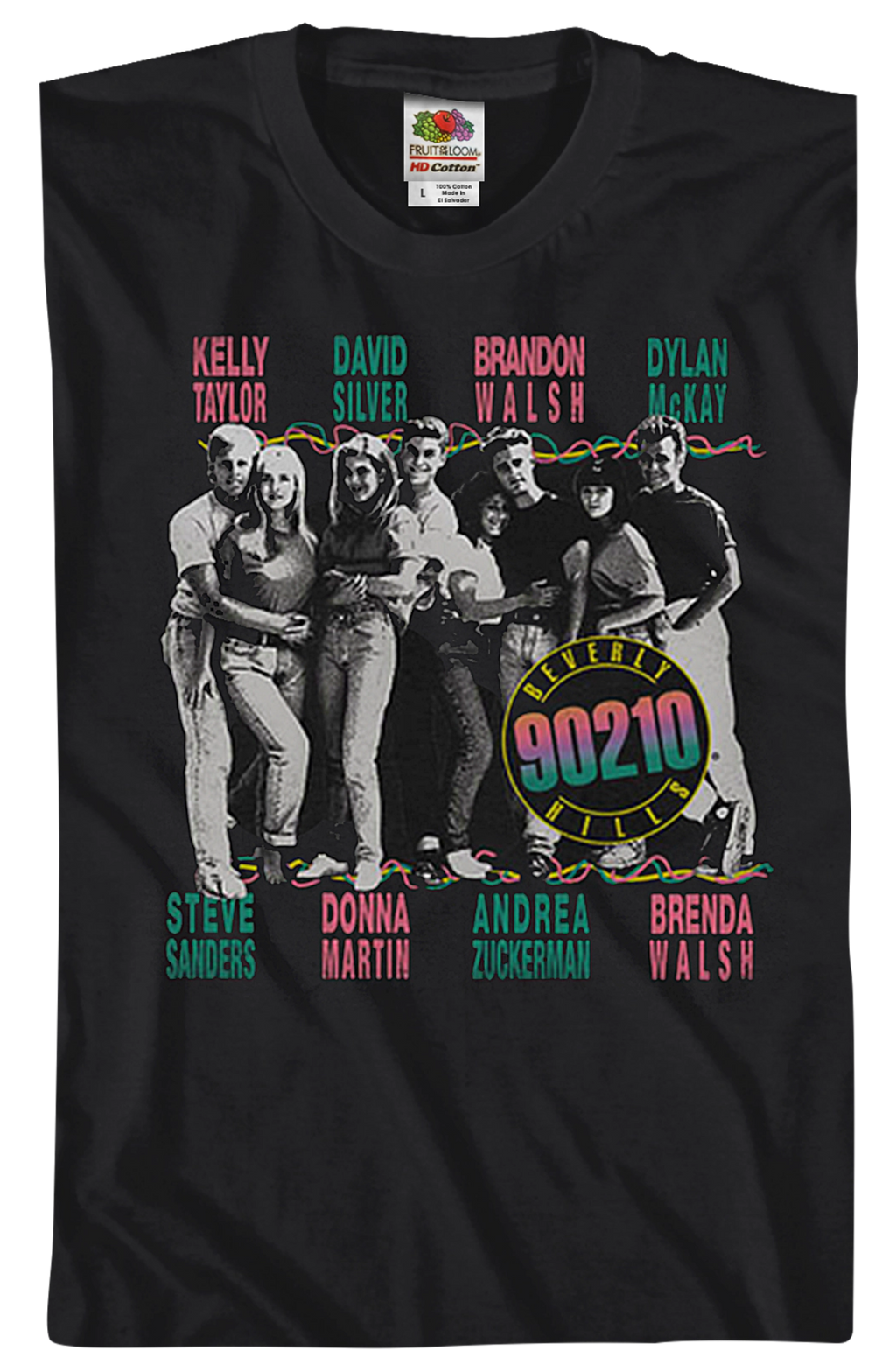 The Cast Of Beverly Hills 90210 T-Shirt product image 2