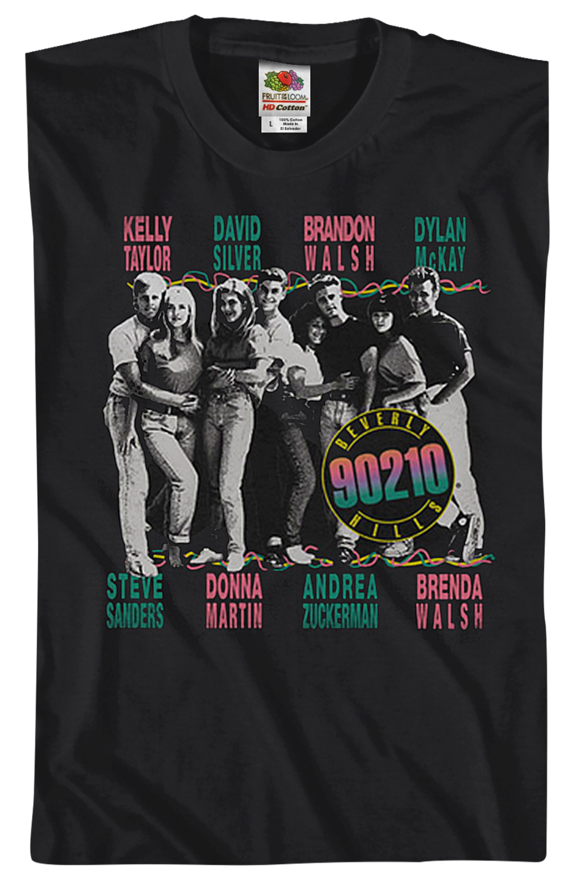 The Cast Of Beverly Hills 90210 T-Shirt product image 2