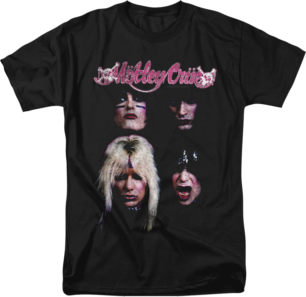 The Faces Of Motley Crue T-Shirt product image 1