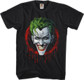 The Joker Dripping Blood DC Comics T-Shirt product image 1