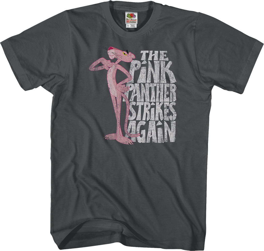 The Pink Panther Strikes Again T-Shirt product image 1