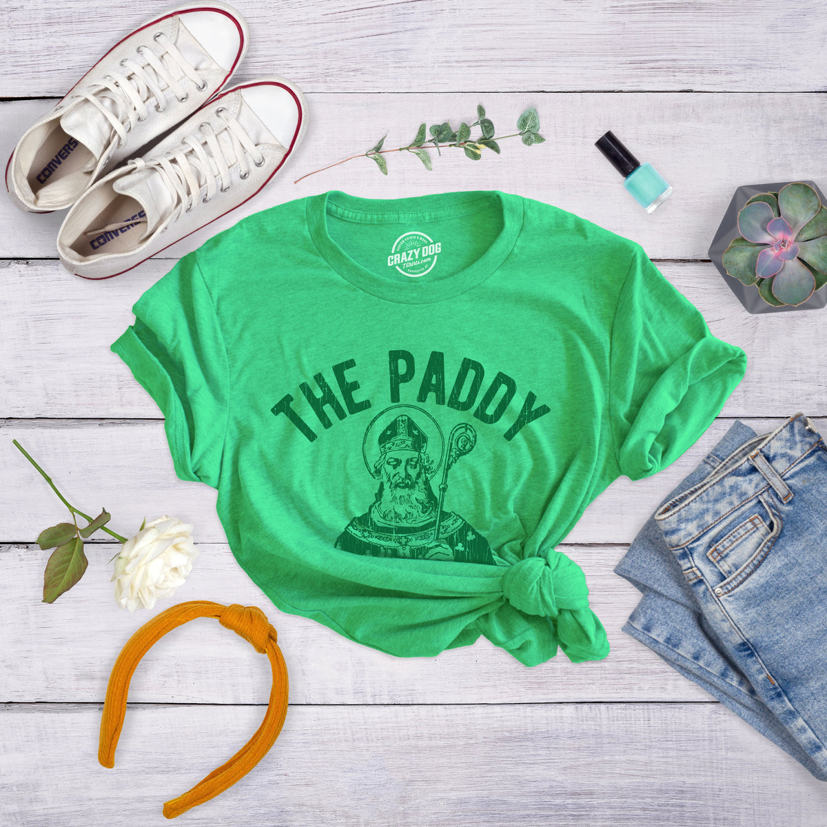 The Paddy Don't Start Til I Walk In Women's T Shirt product image 2
