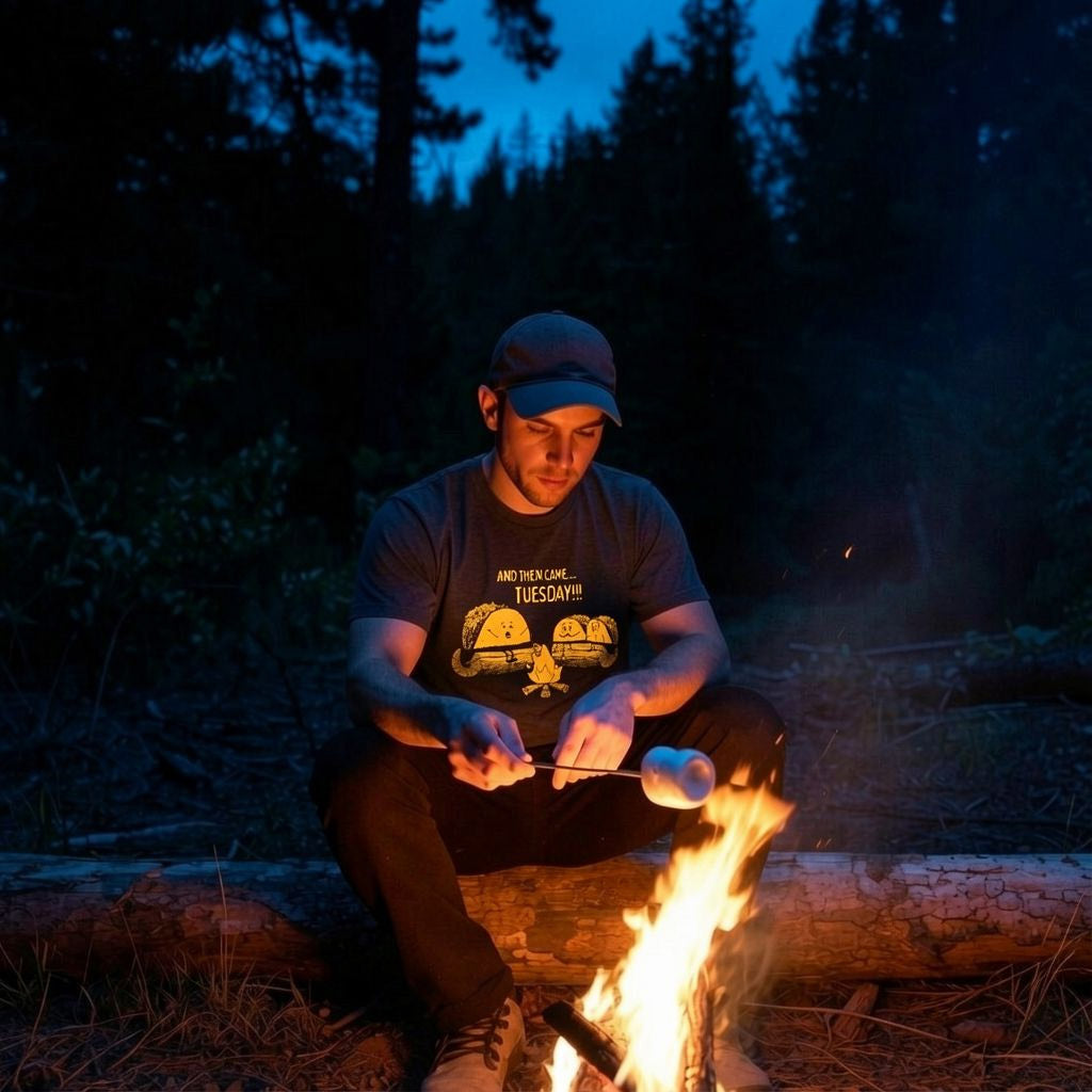 Taco Tuesday Ghost Story Men's T Shirt product image 2