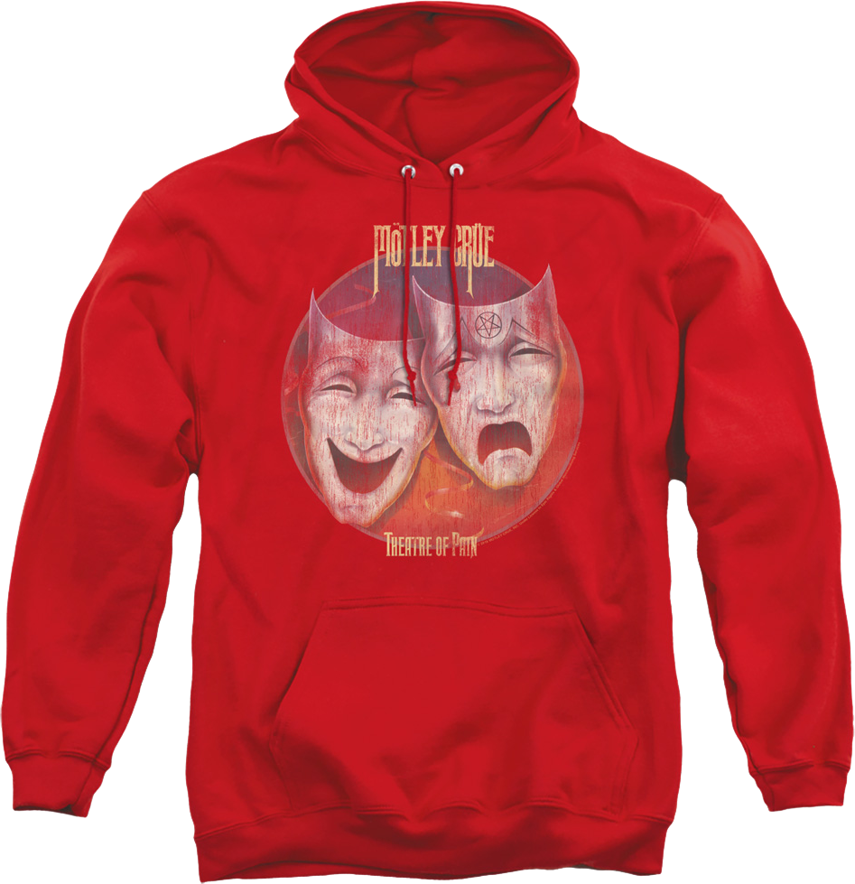 Theatre Of Pain Album Cover Motley Crue Hoodie product image 1