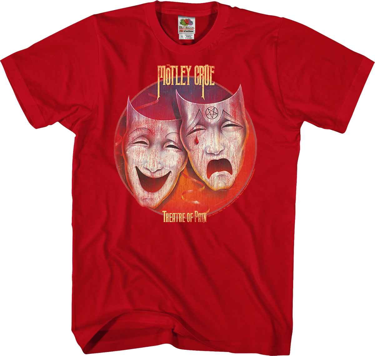 Theatre Of Pain Album Cover Motley Crue T-Shirt product image 1