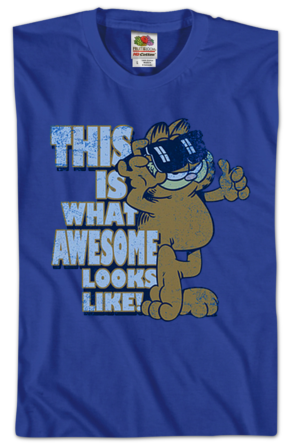 This Is What Awesome Looks Like Garfield T-Shirt product image 2