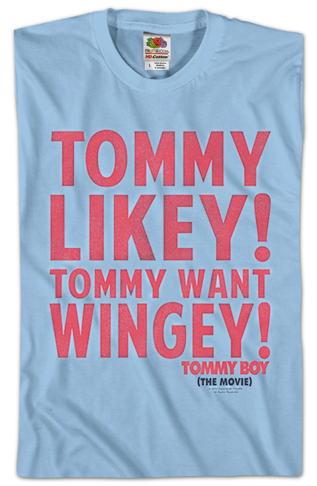 Tommy Likey Want Wingey Boy T-Shirt product image 2