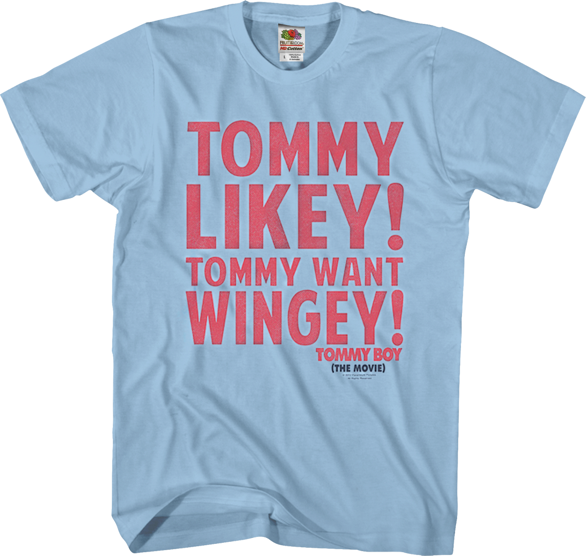 Tommy Likey Want Wingey Boy T-Shirt product image 1