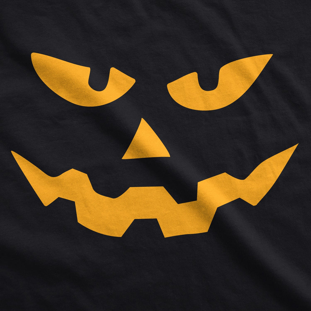 Triangle Nose Pumpkin Face Halloween Men's T Shirt product image 2