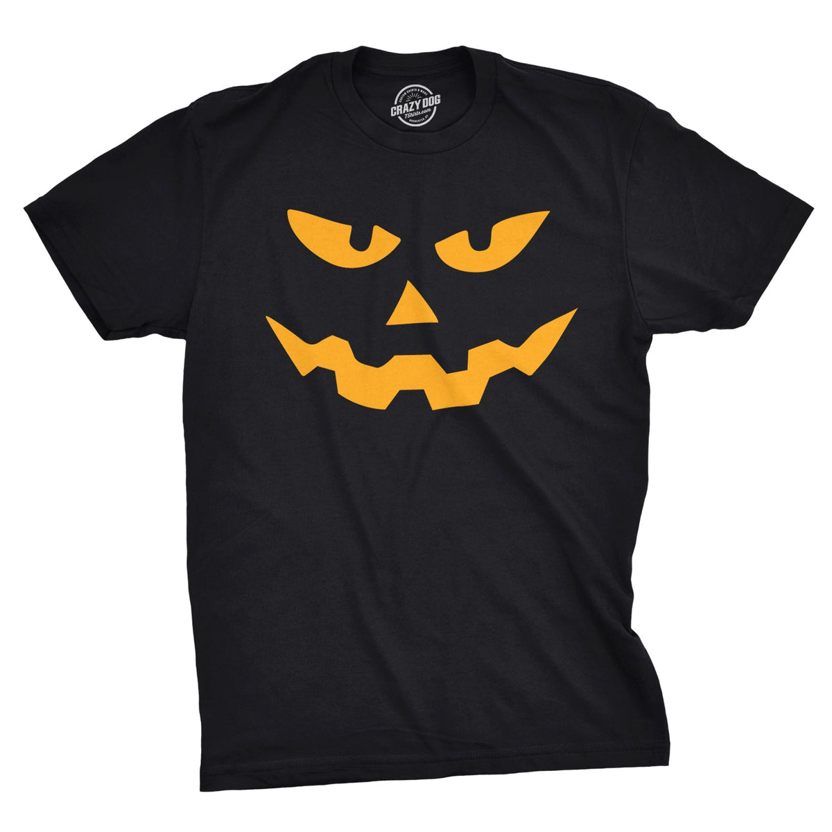 Triangle Nose Pumpkin Face Halloween Men's T Shirt product image 1