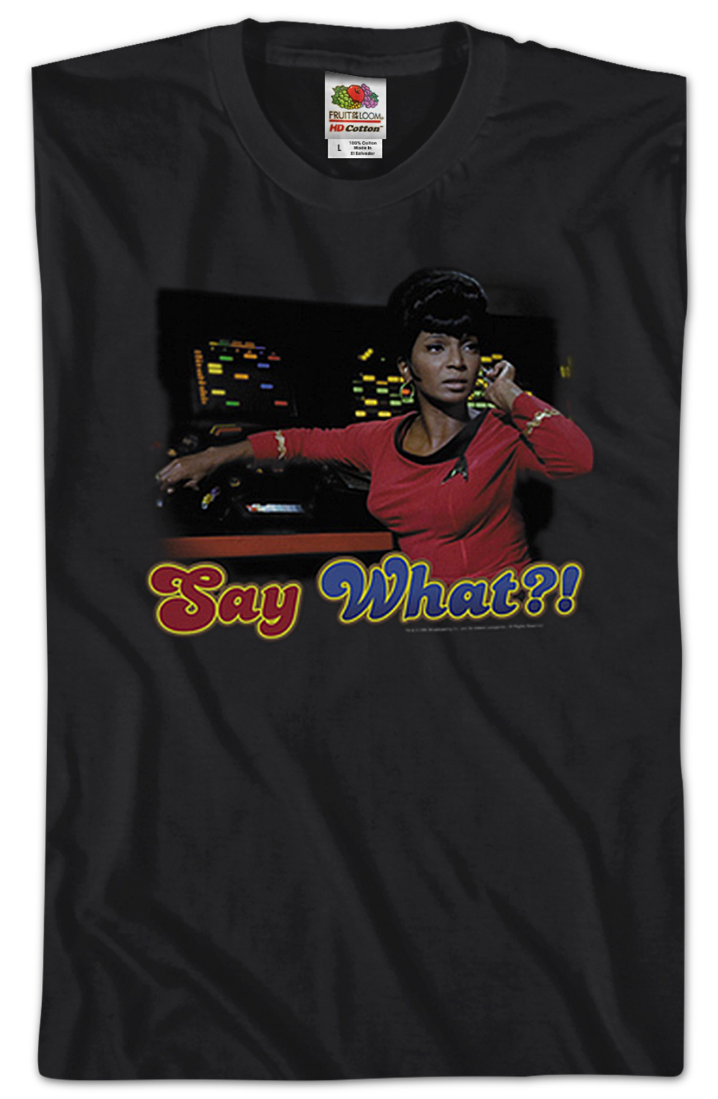 Uhura Say What Star Trek T-Shirt product image 2