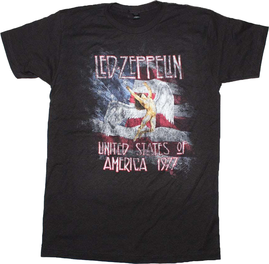 USA 1977 Led Zeppelin T-Shirt product image 1