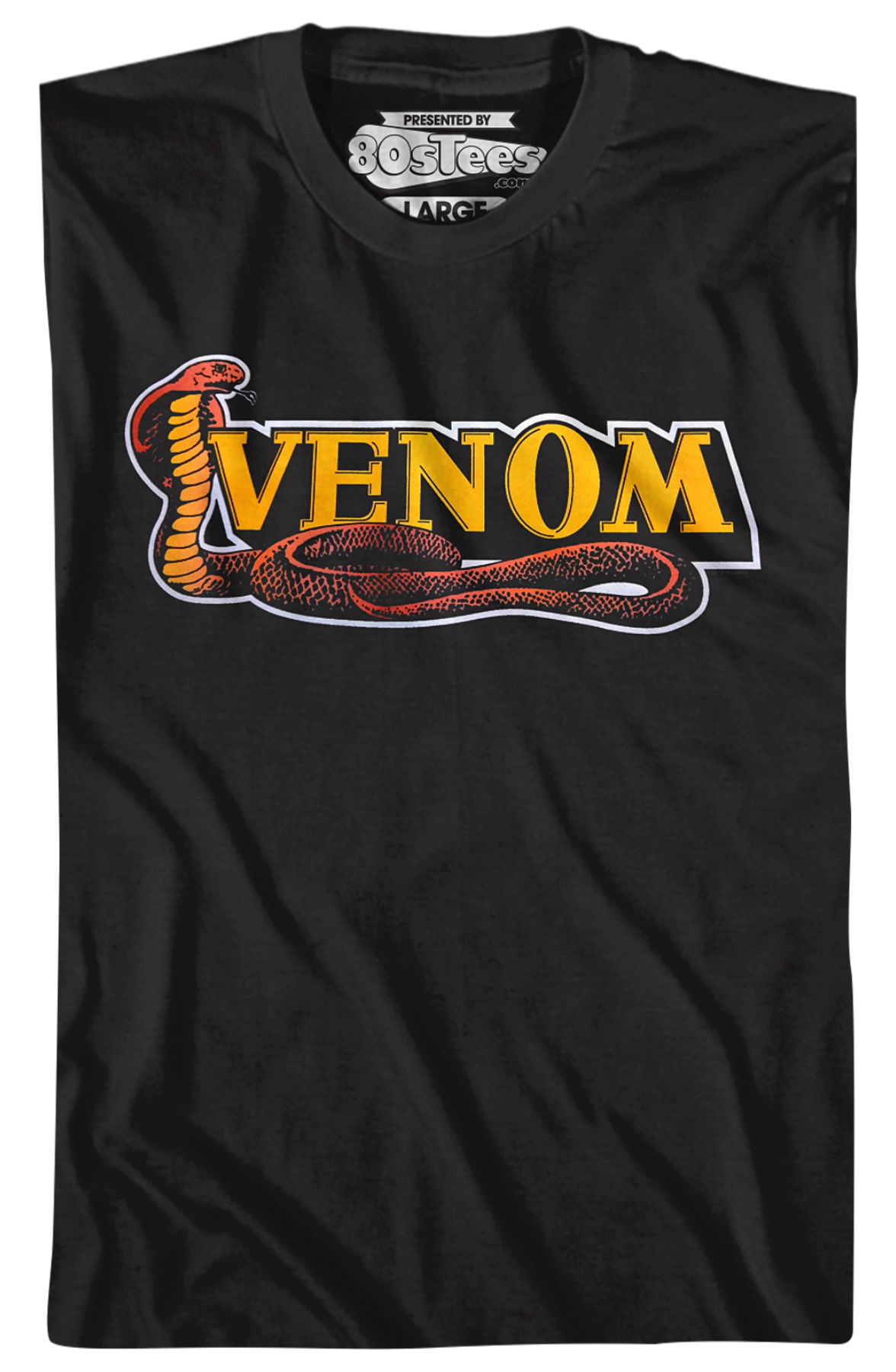 Retro VENOM Logo MASK T-Shirt product image 2